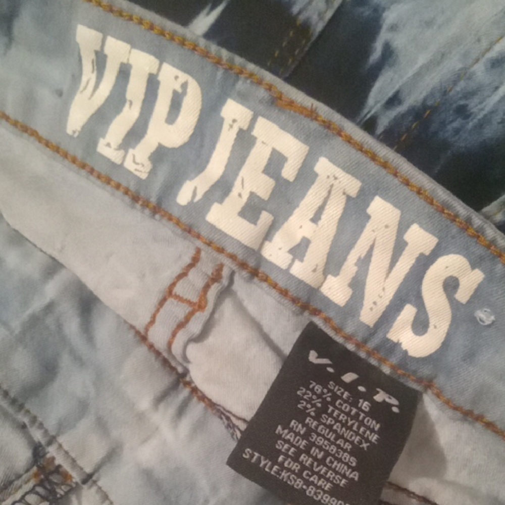NWOT☆ VIP Jeans Light Blue Denim - Picture 8 of 8